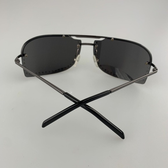 Alessandro Dell’Acqua Sunglasses mod. Dalila AD 15034 B02 Stud Gray Gunmetal NOS